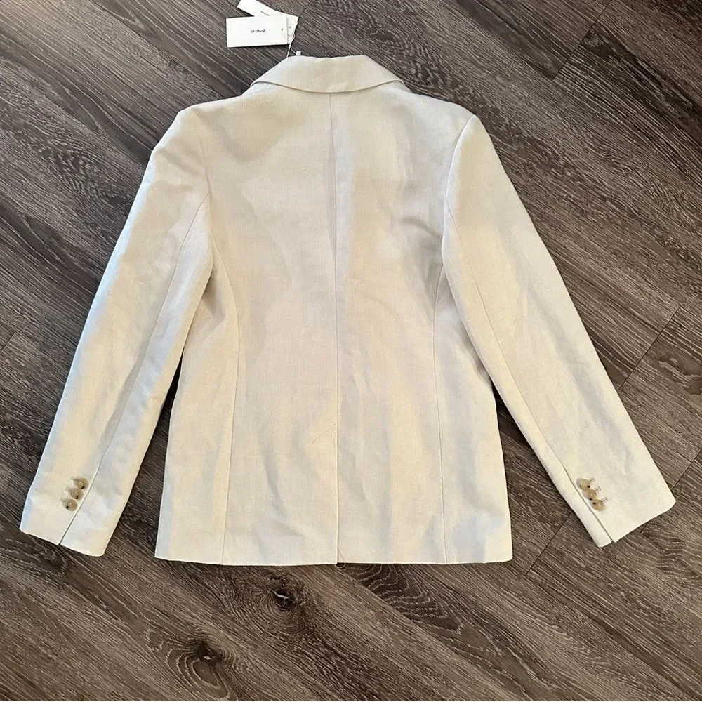 Vince Double Breasted Blazer New